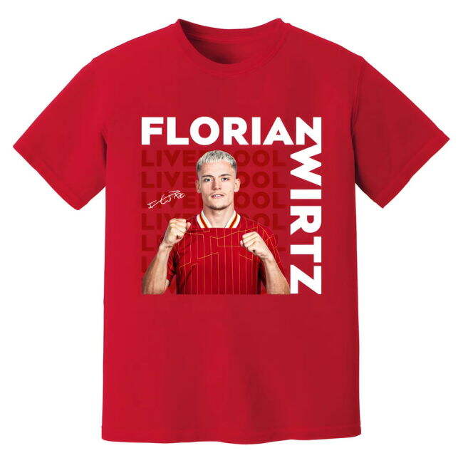 Florian Wirtz Liverpool New Signing football T-Shirt (Adult