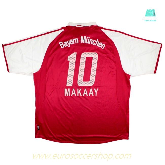 Bayern Munich 2003-04 Home Shirt (XXL) Makaay #10 (Very Good)