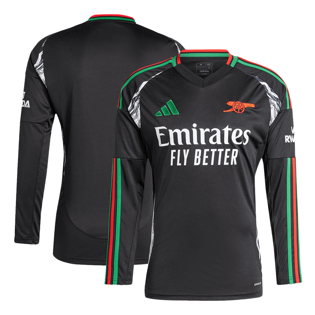 Arsenal Away Long Sleeve Soccer Jersey