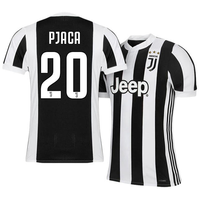 Juventus Home 201718 Marko Pjaca 20 Shirt - Official Replica 17971