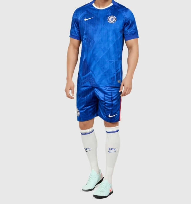 Chelsea Home Soccer Jersey Kit(Jersey+Shorts+Socks) 2025/26Authentic K