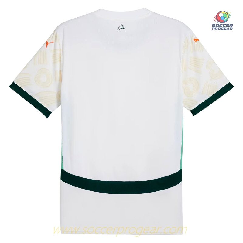 Ivory Coast Away Soccer Shirt 2024-2025 Edition Season