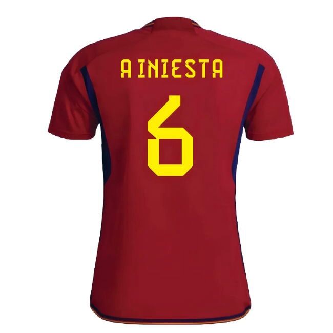 Elite Style Spain Elite Design Home Pro Shirt (INIESTA 6)