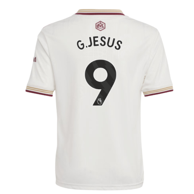 2025-2026 Arsenal Third Shirt (Kids) (G.Jesus 9) - game day