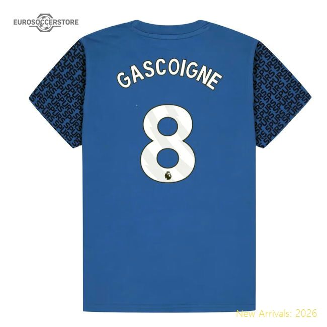 High-quality Spurs Hotspur Graphic T-shirt (blue) - Kids (gascoigne 8)
