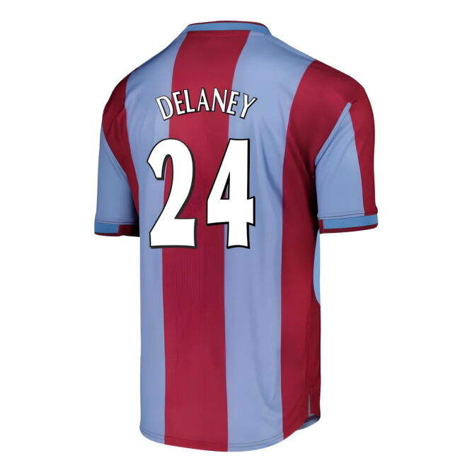 Aston Villa 2000 Home Retro Shirt (Delaney 24)