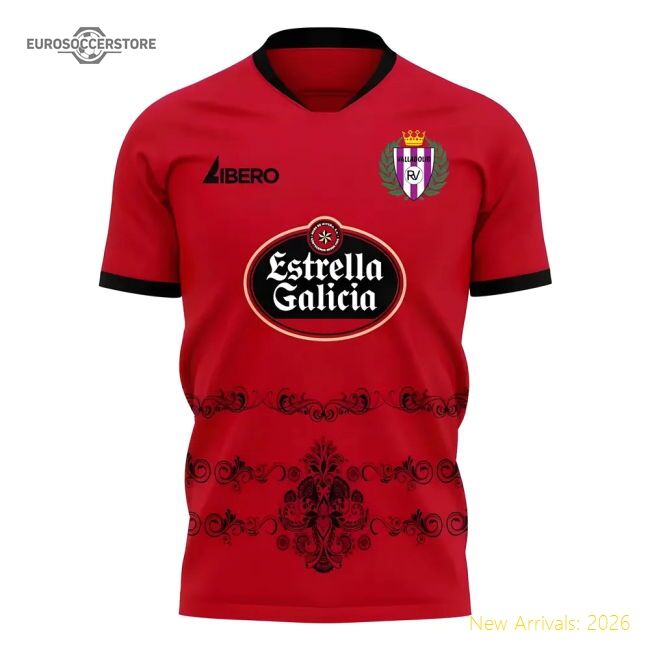 Authentic Away La Liga Team Real Valladolid Jersey 2025-2026