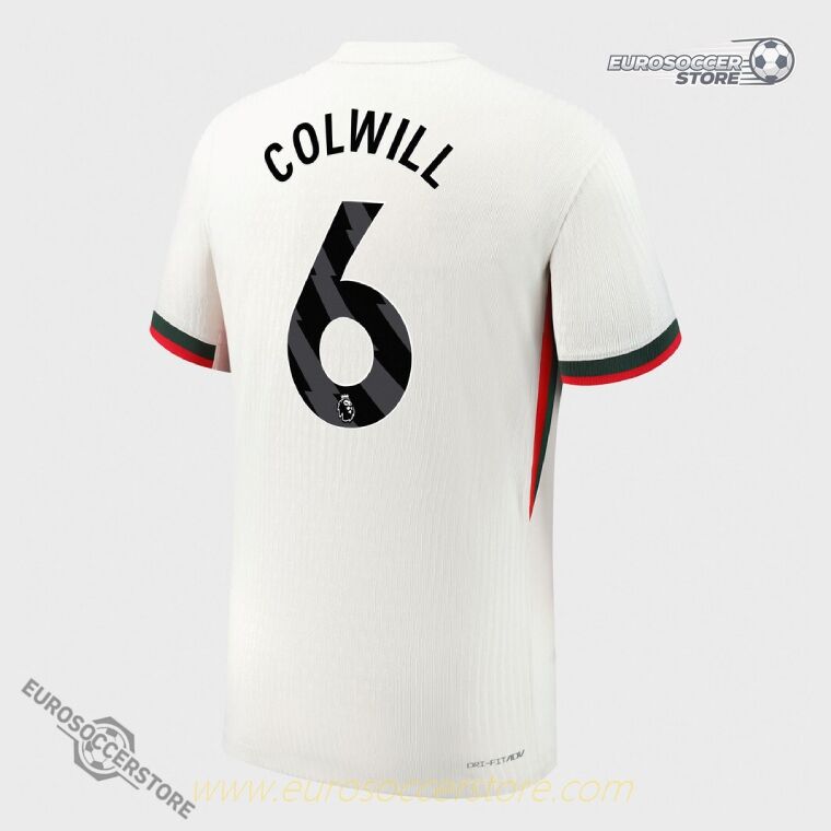 Chelsea 25-26 Away COLWILL 6 Jersey (Player Version)