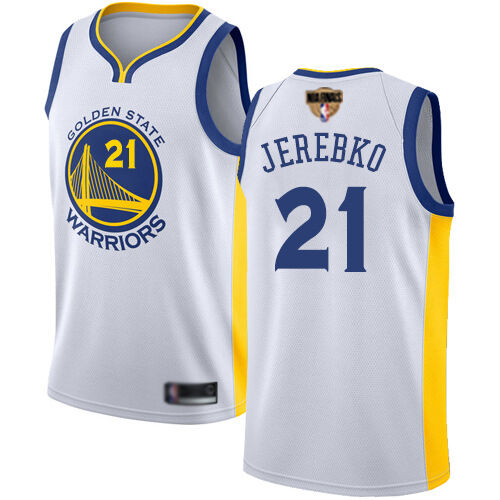Golden State Warriors Jonas #21 Elite Collection Player Jersey