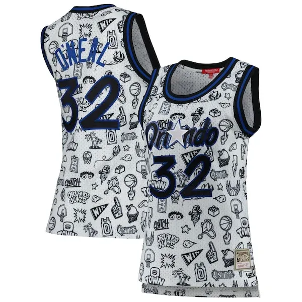 Premium Shaquille O'Neal ORL NBA Jersey - White - Licensed Product