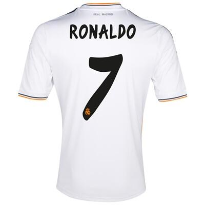 13-14 Real Madrid 7 Ronaldo Home Jersey Shirt - Official Replica 2551