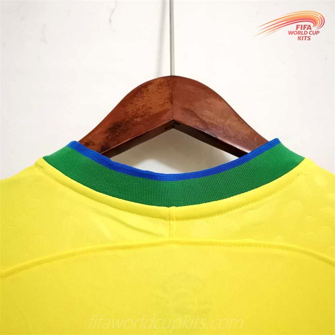 Brazil 2022 World Cup Home Football Kit
