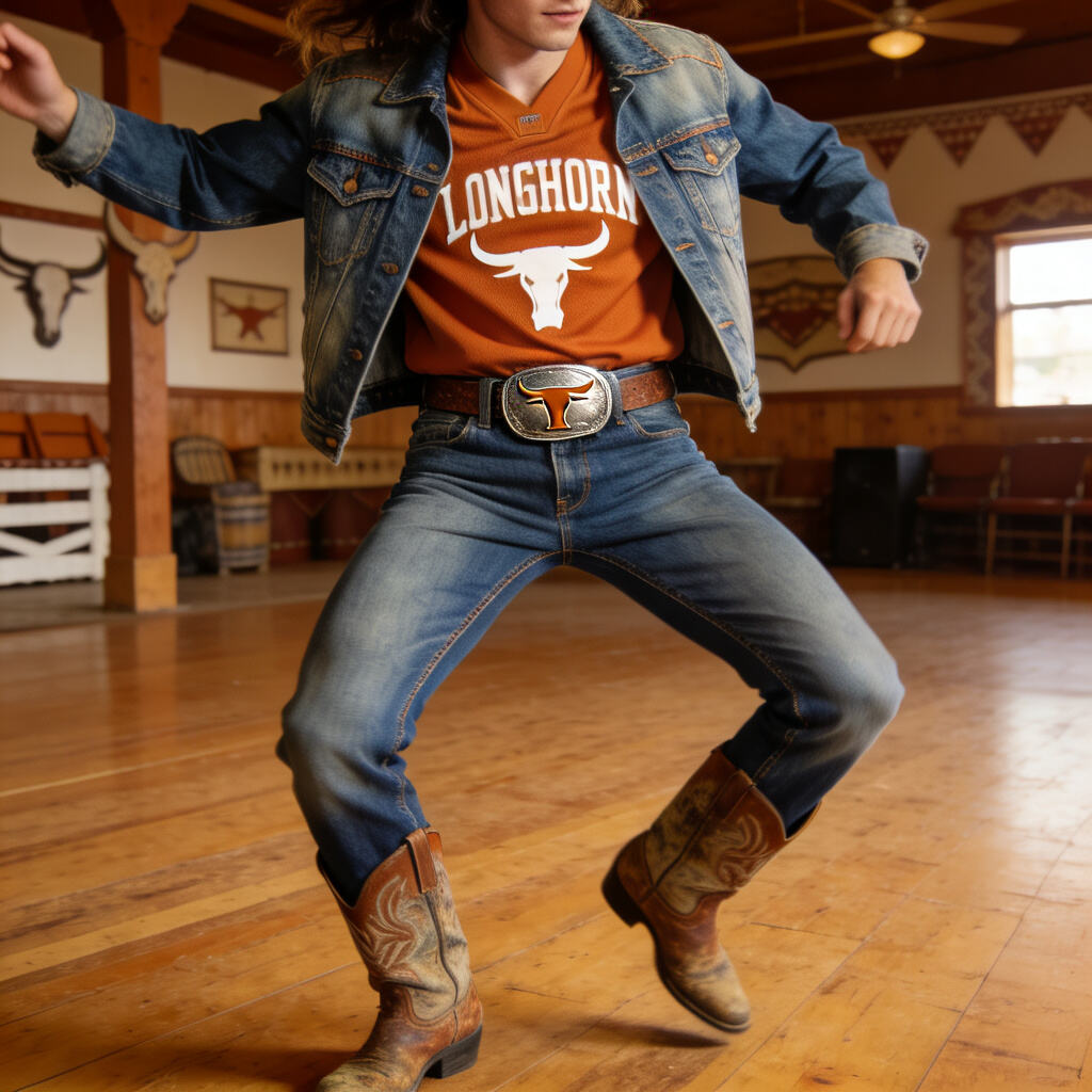 Texas Longhorns - Cowboy-Core Style