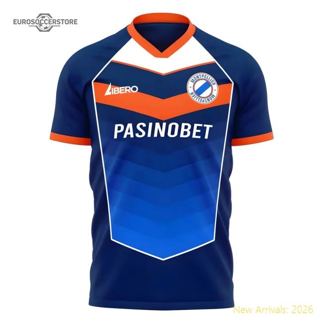 Performance Montpellier 2025-2026 Home Concept Football Kit (Libero)