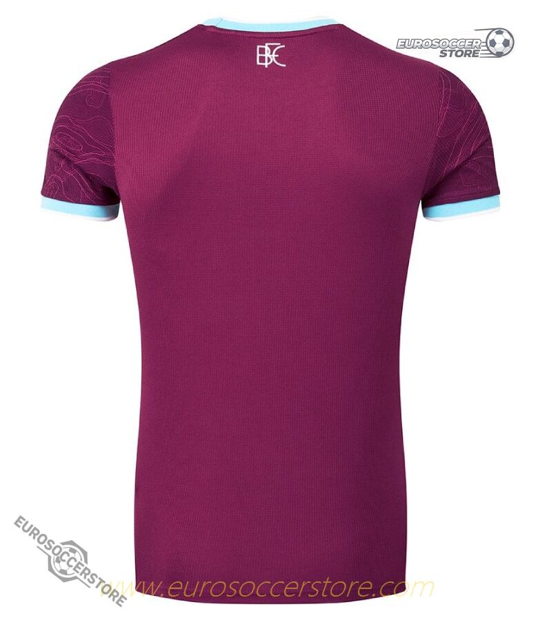 Burnley's Home Football Jersey for the 25-26 Season