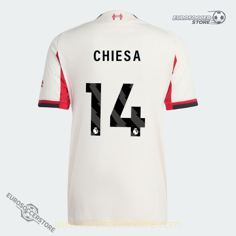 Jersey for Liverpool's Away Games: CHIESA 14 (Player Version) 25-26 Season