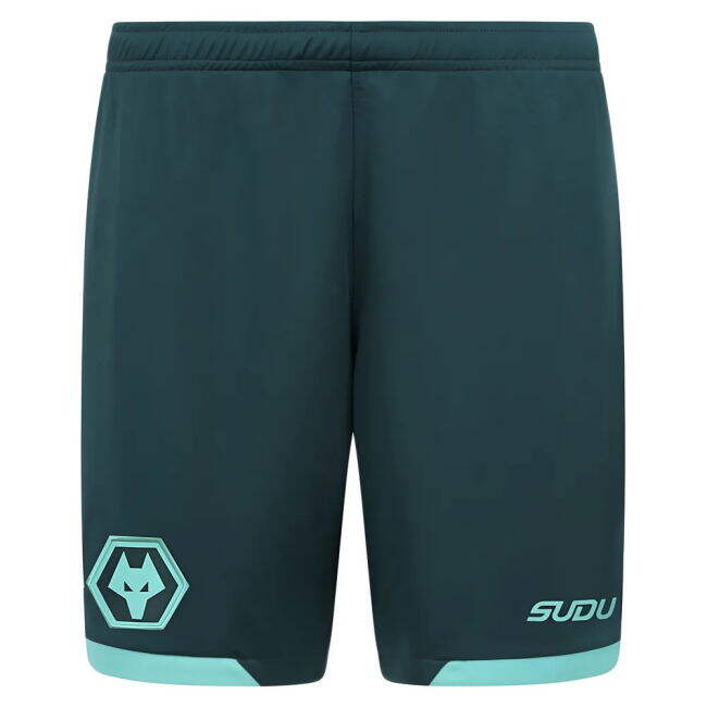 2025-2026 Wolves Away Shorts - Kids