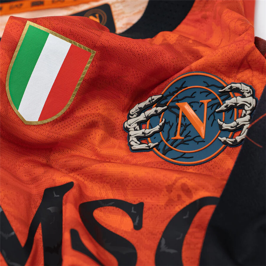 Napoli Halloween Orange Shirt 202526 - Official Replica 23172