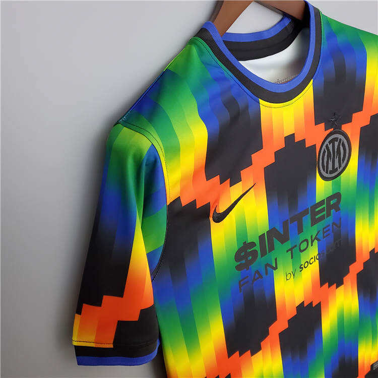 2223 Inter Milan Pre Match Soccer Jersey Football Shirt - Official