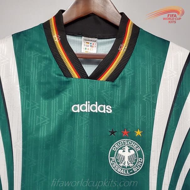Germany season 1996 Visiting Soccer Jersey