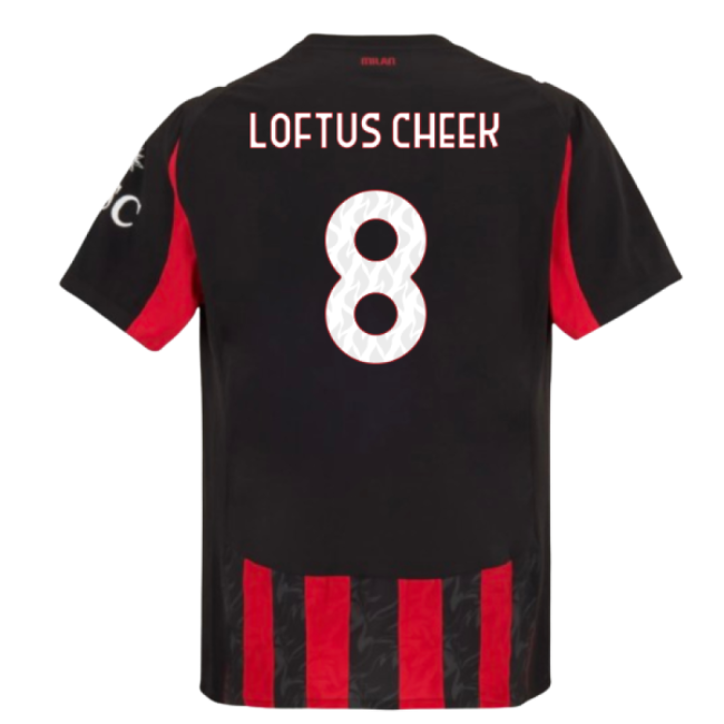 2025-2026 AC Milan Home Great Deal Shirt (Loftus Cheek 8)