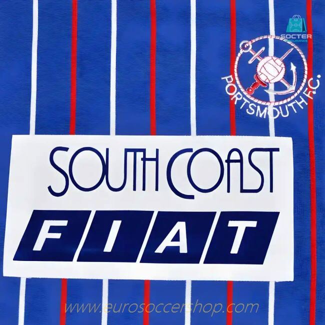 Portsmouth 1987-1988 Retro Football Shirt