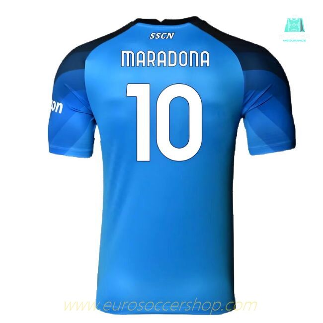 Napoli 2022-23 Player Issue Home Shirt (3XL) (Maradona 10) (Excellent)