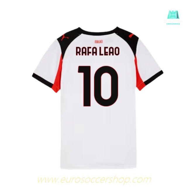 2025-2026 AC Milan Away Shirt (Kids) (Rafa Leao 10)