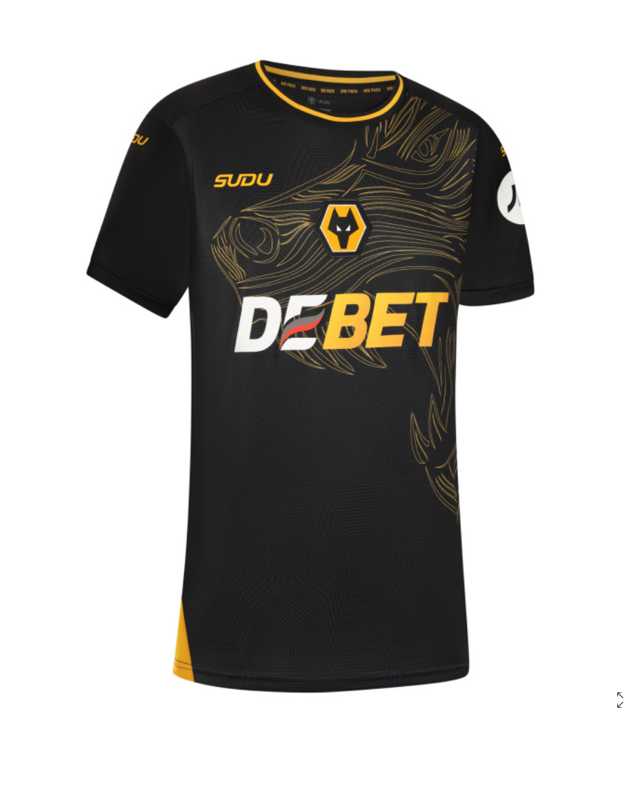 Wolverhampton Wanderers' Away JOHNSTONE 31 Jersey for the 24-25 Season