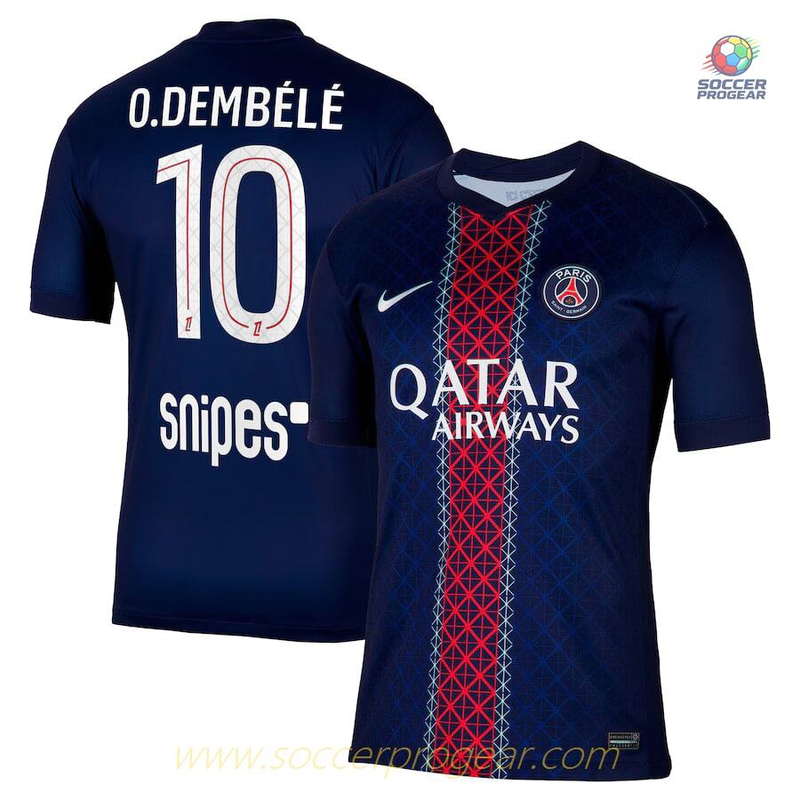 PSG Home Soccer Jersey 2025/26 Collection Dembélé
