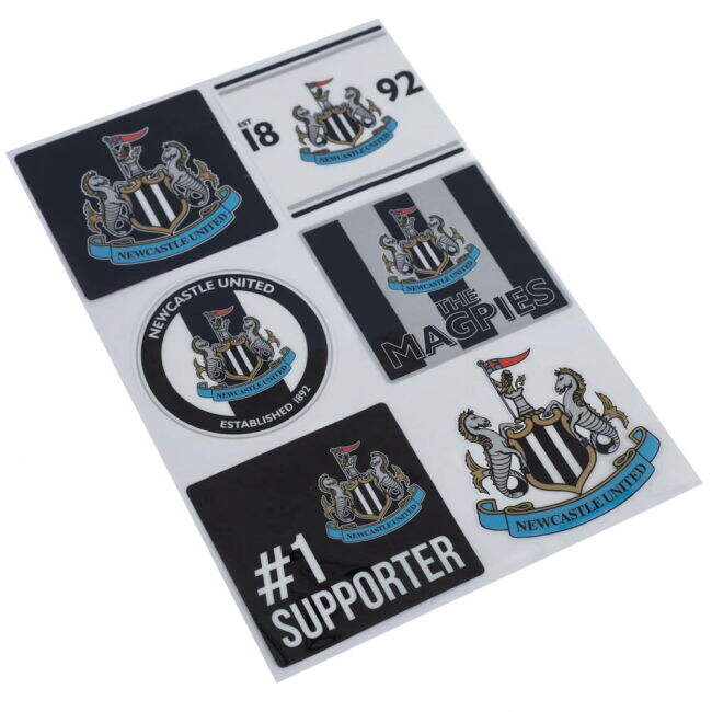 Newcastle United FC Car Decal Set (Limited Edition)