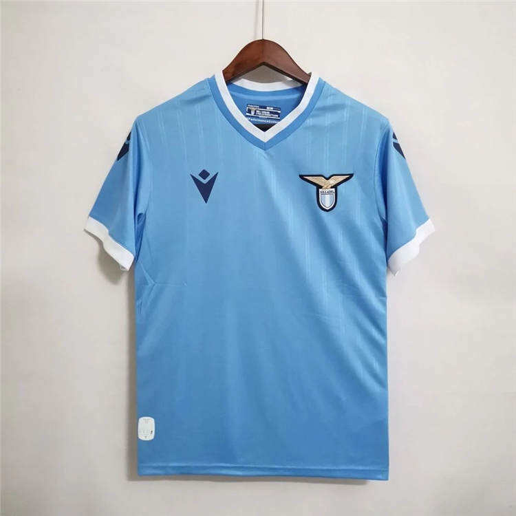 Lazio Soccer Jersey 21-22 Home Blue Football Shirt - Official Replica