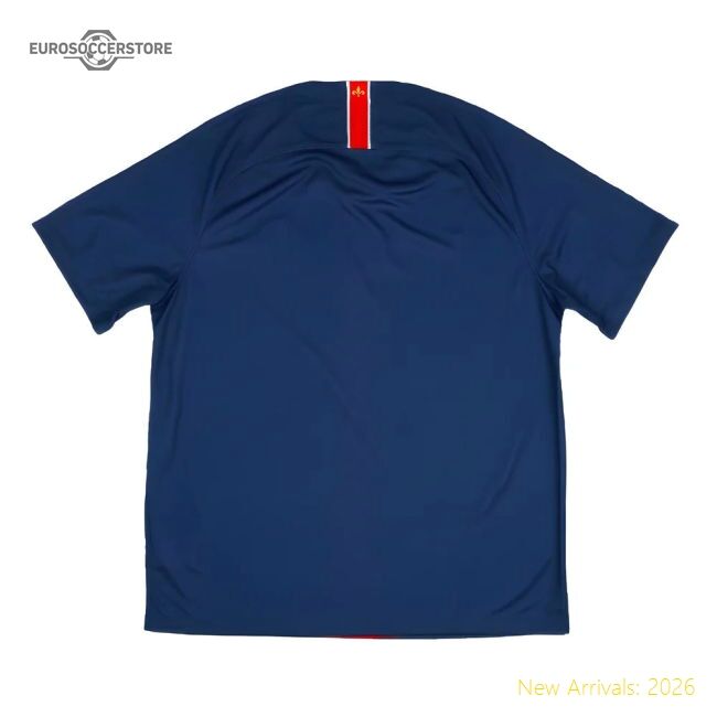 Authentic Best-Selling 2018-2019 Psg Home Shirt (No Sponsor)