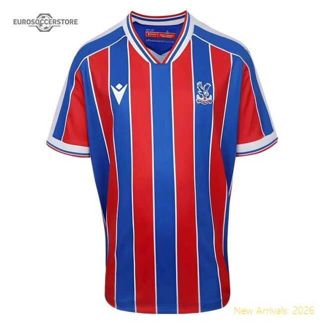 Excellent 2025-2026 Crystal Palace Home Shirt (kids) - Match Day Jersey