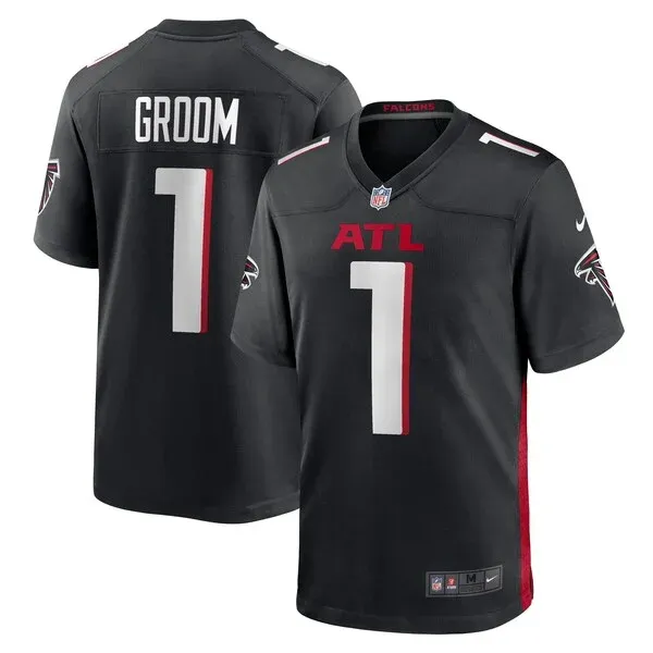 None Game Football Jersey - Black  | NFL apparel | NFL Football