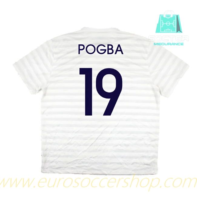 France Away Football Shirt (Pogba 19)