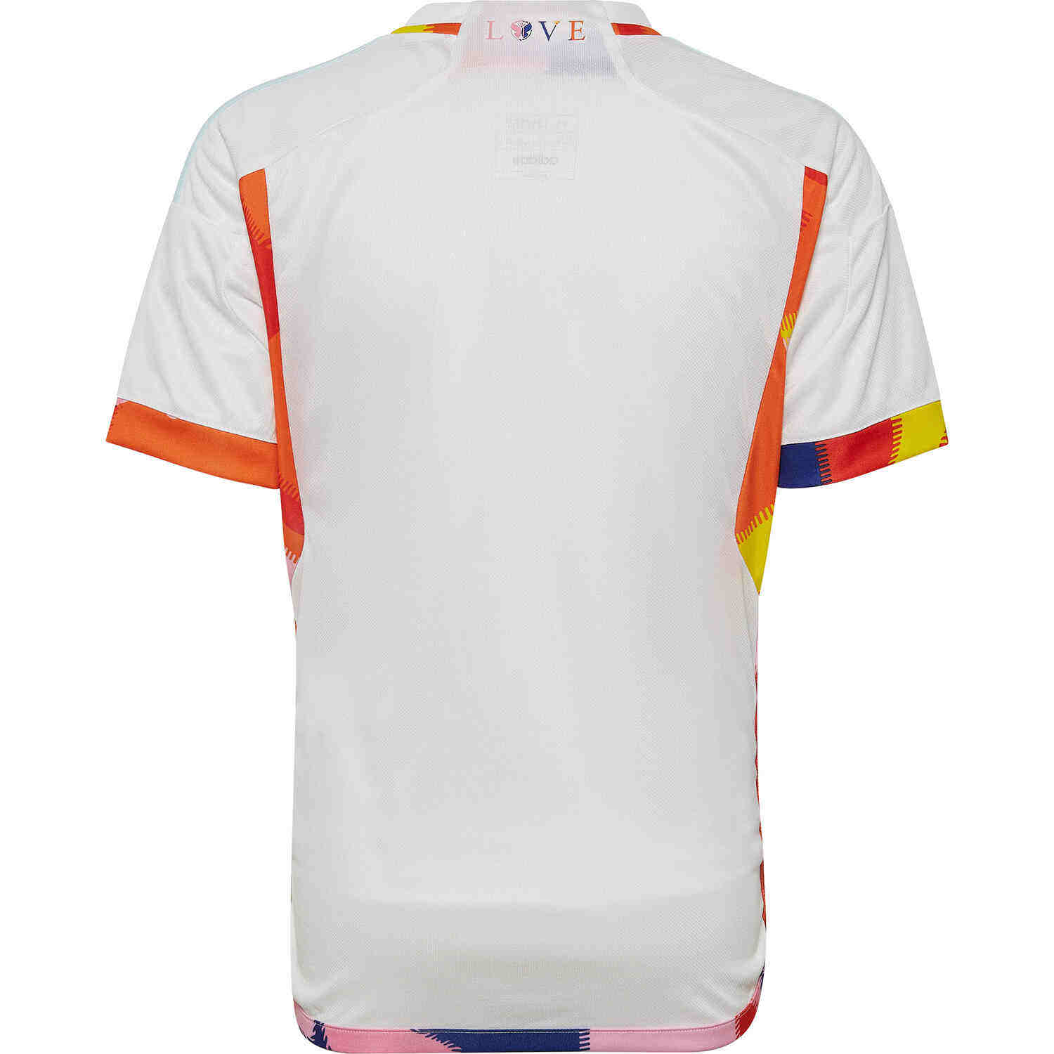 World Cup 2022 Belgium Away White Soccer Shirt Soccer Jersey - World