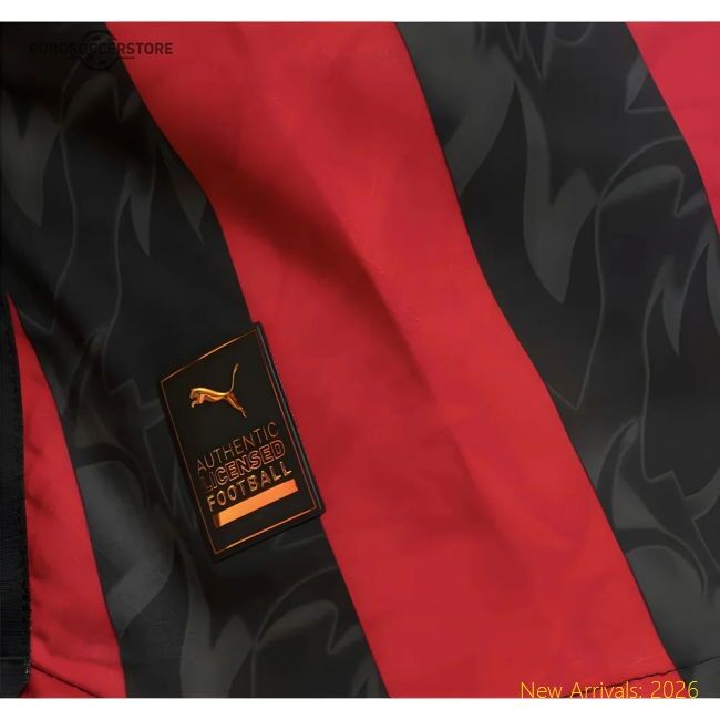 Ac Milan Premium Home Jersey Serie A Tim Adidas Climacool