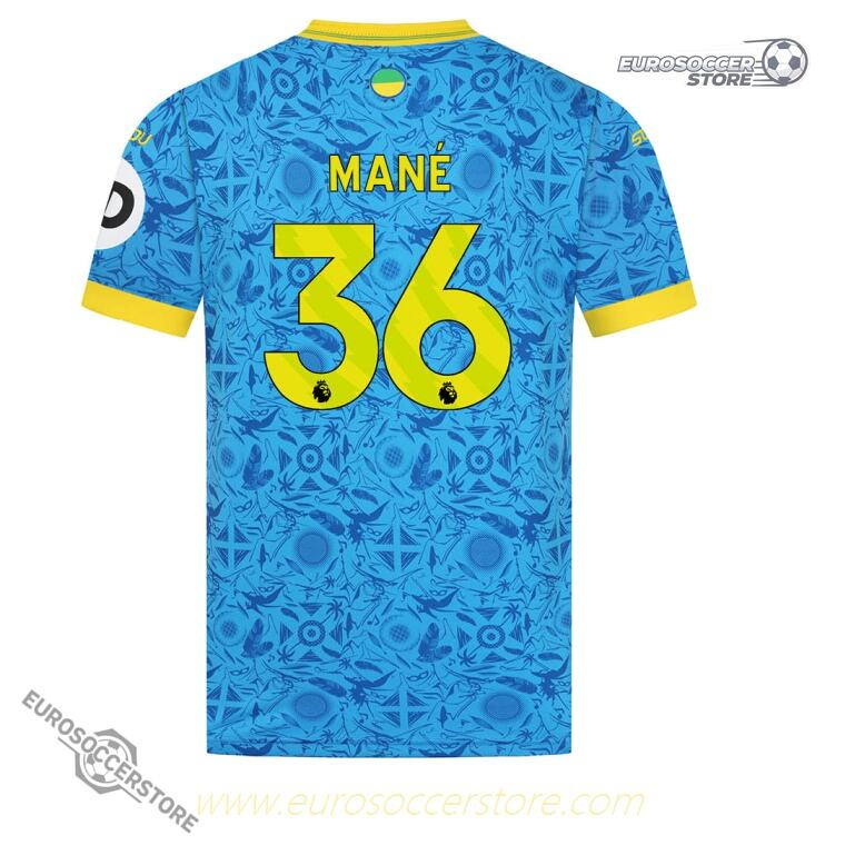 Wolverhampton Wanderers 25-26 Season Third Kit MANÉ #36 Jersey