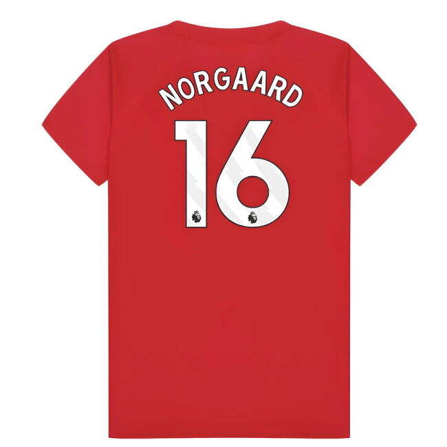 Arsenal Poly T-Shirt (Red) - Kids (Norgaard 16)