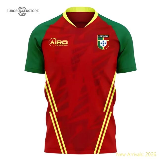 2026 Por Home Jersey - Long-Lasting Football Wear Comfortable