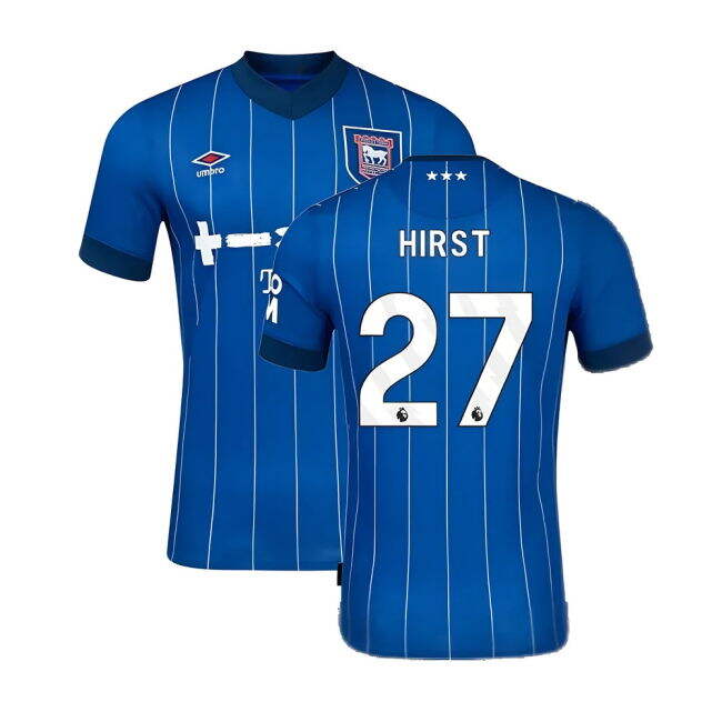 retro 2024-2025 Ipswich Town Home Shirt (Hirst 27)