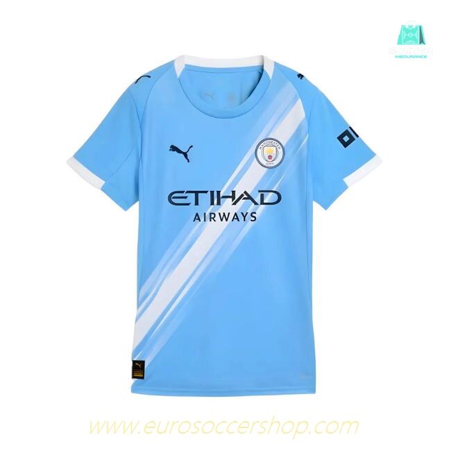 2025-2026 Man City Home Shirt (Womens)