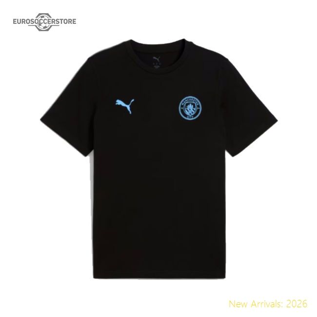 Authentic 2025-2026 Man City Ftbless Tee (black) (greenwood 5)