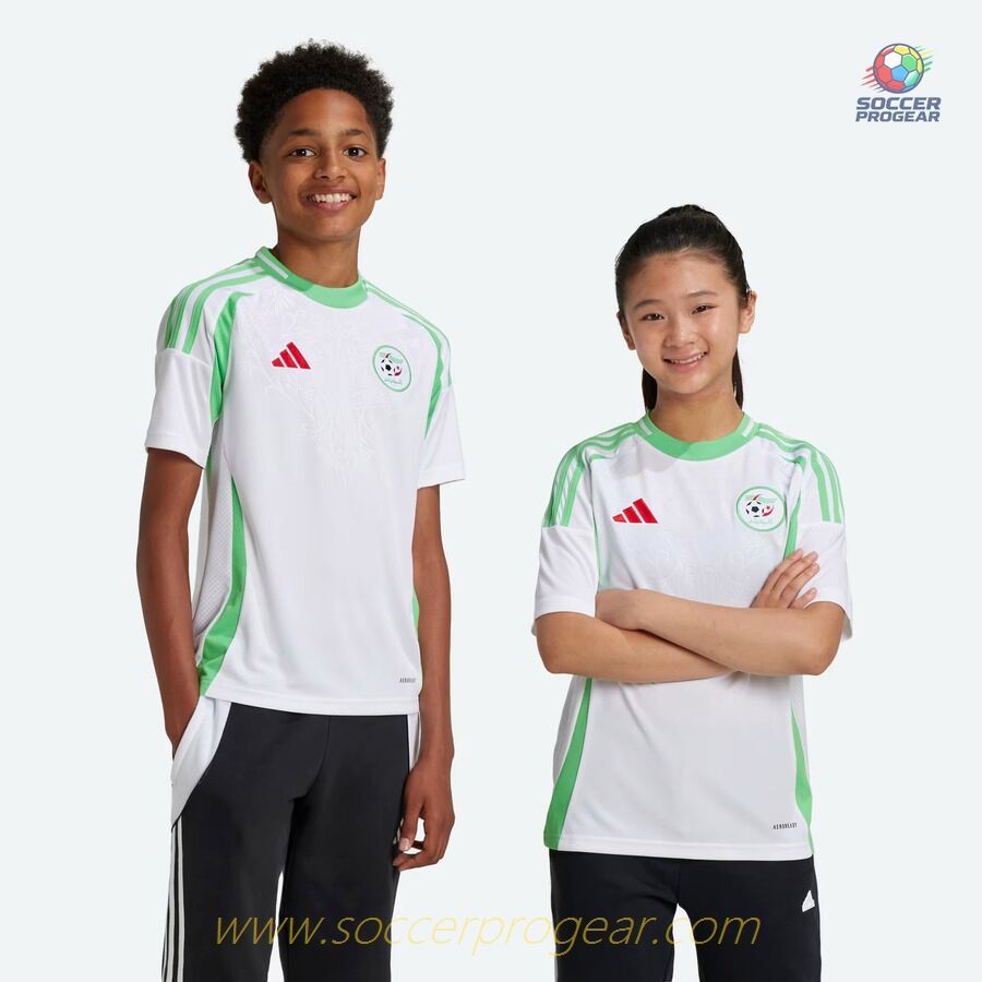 Algeria Home Kids Team Jersey 2024-25 Edition