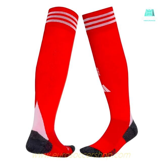 2025-2026 Bayern Munich Home Socks (Red)