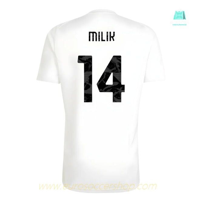 2025-2026 Juventus Training Tee (White) (Milik 14)