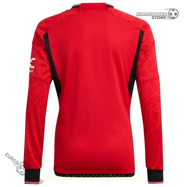 23-24 Season Manchester United Long Sleeve Home Jersey