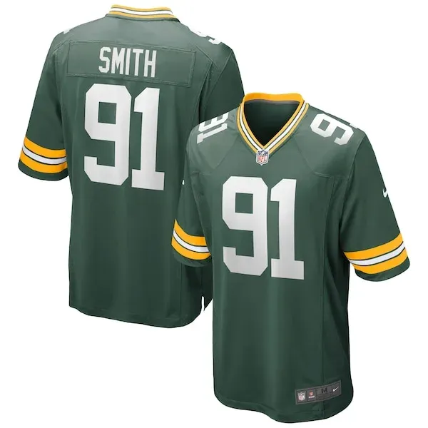 Performance Green Bay Packers Game Jersey - Premium Green NFL Fan J...