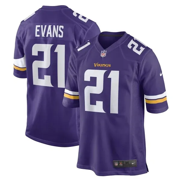 None Game Football Jersey - Purple M | player jersey | NFL Football